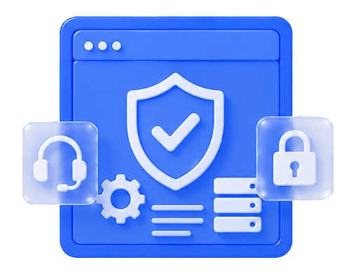 پشتیبانی فنی و امنیت سایت